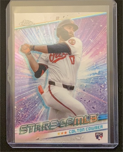 2024 Topps Update Chrome Stars of MLB #CSMLB-67 Colton Cowser — front