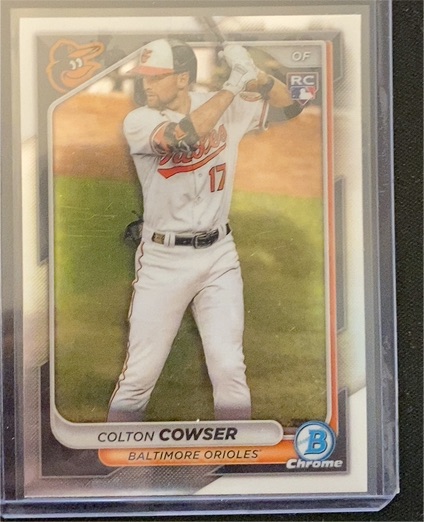 2024 Bowman Chrome #33 Colton Cowser — front