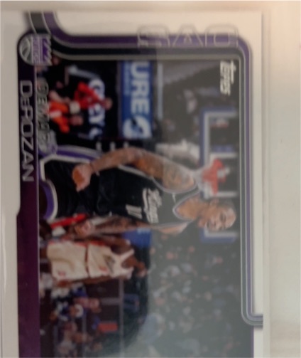 2025-26 Topps #162 DeMar DeRozan — front
