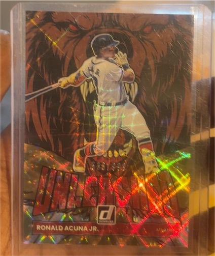 2022 Donruss #UL-5 Ronald Acuna Jr. Unleashed — front