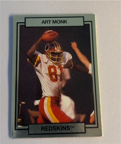 1990 Action Packed #276 Art Monk Washington Redskins — front