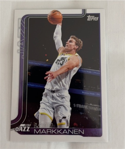 2025-26 Topps Basketball #129 Lauri Markkanen — front