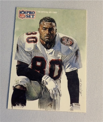 1991 Pro Set #380 Andre Rison — front