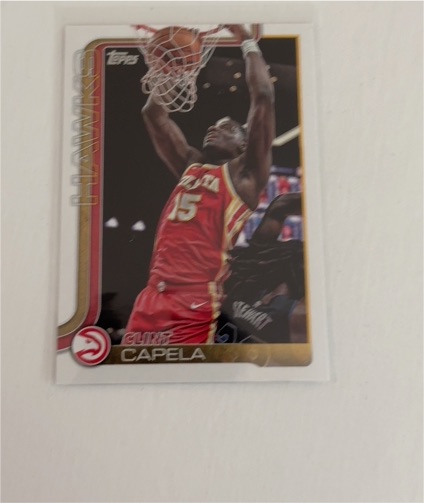 2025-26 Topps #63 Clint Capela — front