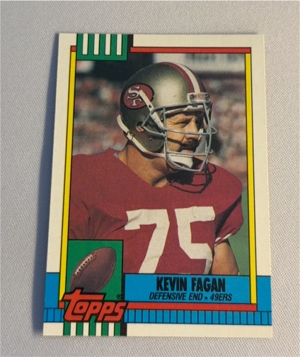 1990 Topps #26 Kevin Fagan — front