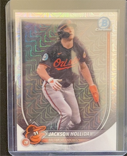 2025 Bowman Chrome #77 Jackson Holliday — front