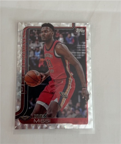 2025-26 Topps #191 Yves Missi — front