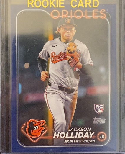 2024 Topps Update #US97 Jackson Holliday — front