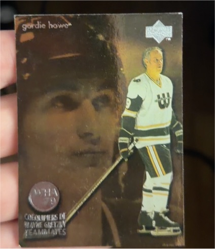 1998-99 McDonald's Upper Deck Gretzky's Teammates #T2 Gordie Howe — front