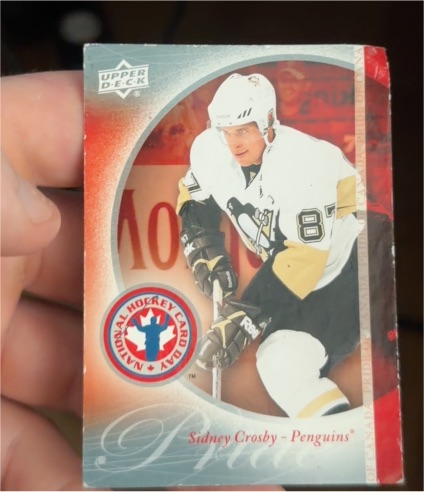 2010-11 Upper Deck National Hockey Card Day #HCD10 Sidney Crosby — front