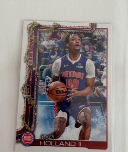 2025-26 Topps Holiday #H34 Ron Holland II — front