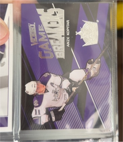 2010-11 Upper Deck Victory Game Breakers #GB-AK Anze Kopitar — front