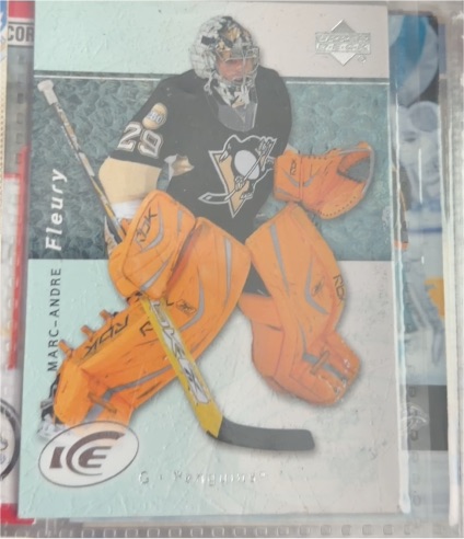 2005-06 Upper Deck Ice #79 Marc-Andre Fleury — front