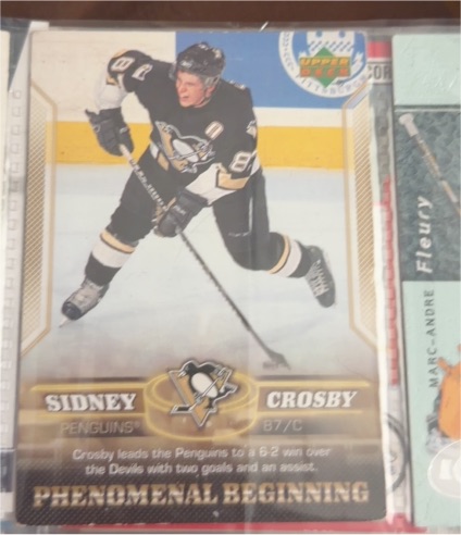2005-06 Upper Deck Phenomenal Beginning #16 Sidney Crosby — front
