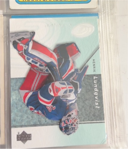 2007-08 Upper Deck Ice #8 Henrik Lundqvist — front