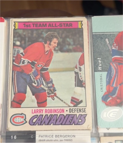 1977 Topps #30 Larry Robinson — front