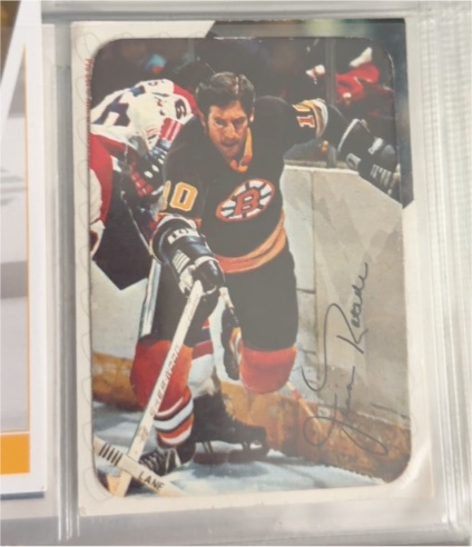 1977-78 Topps Glossy Insert #16 Jean Ratelle — front