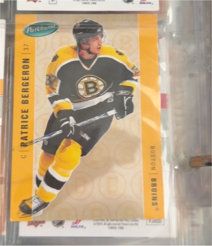 2005-06 Parkhurst #37 Patrice Bergeron — front