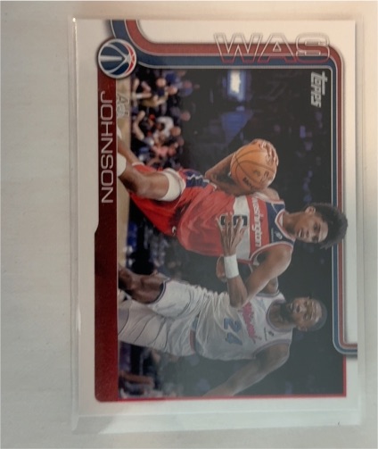 2025-26 Topps #99 AJ Johnson — front