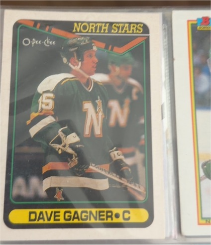 1989-90 O-Pee-Chee #109 Dave Gagner — front
