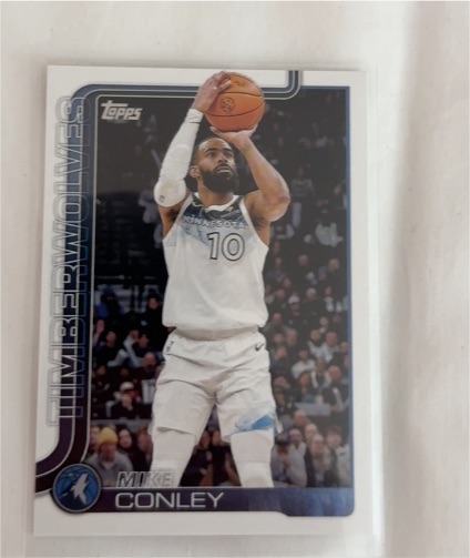 2025-26 Topps Basketball #112 Mike Conley — front