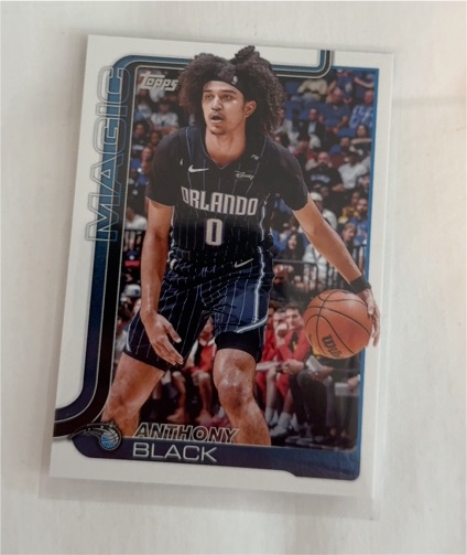 2025-26 Topps #89 Anthony Black — front