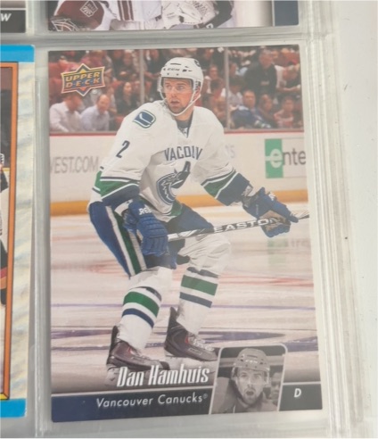 2010-11 Upper Deck #441 Dan Hamhuis — front