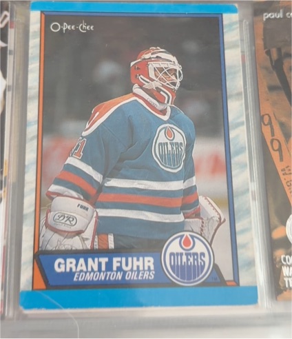 1989-90 O-Pee-Chee #192 Grant Fuhr — front