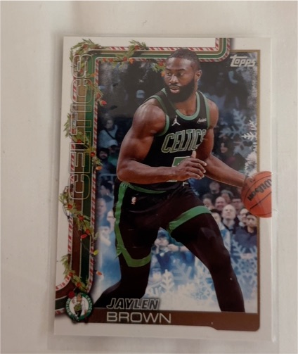 2025-26 Topps Holiday #H2 Jaylen Brown — front