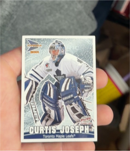 2000-01 Pacific Prism McDonald's #6 Curtis Joseph — front