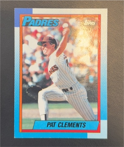 1990 Topps #548 Pat Clements — front