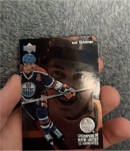 1998-99 McDonald's Upper Deck Gretzky's Teammates #T6 Esa Tikkanen — front