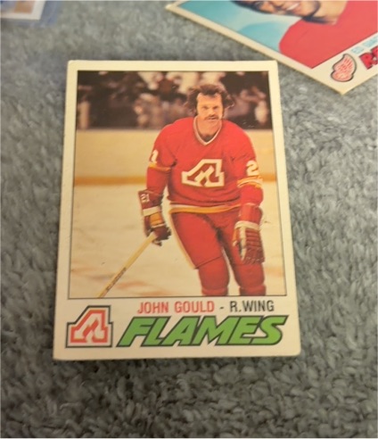 1977-78 O-Pee-Chee #382 John Gould — front