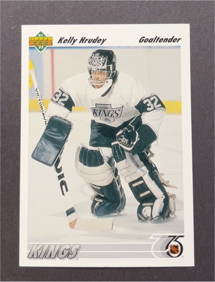 1991-92 Upper Deck #262 Kelly Hrudey — front