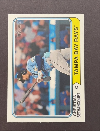 2023 Topps Heritage #502 Christian Bethancourt — front