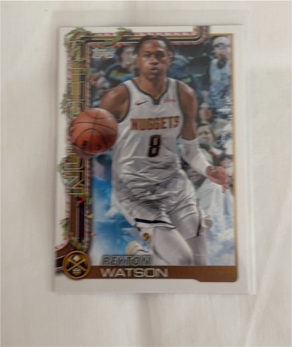 2025-26 Topps Holiday #H83 Peyton Watson — front