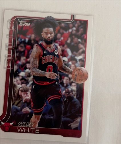 2025 Topps Basketball #34 Coby White — front