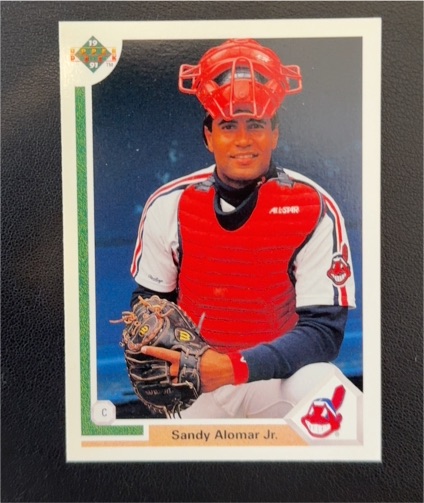 1991 Upper Deck #144 Sandy Alomar Jr. — front