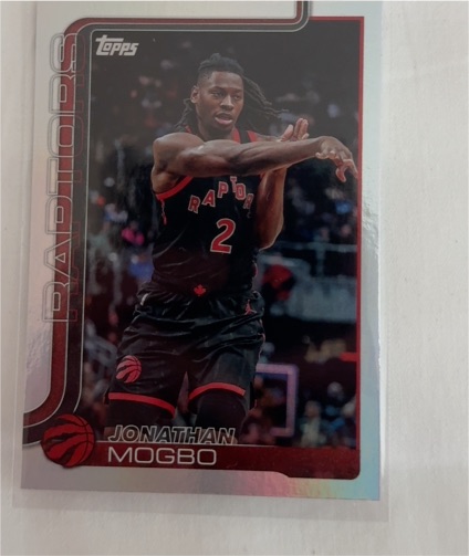 2025-26 Topps #29 Jonathan Mogbo — front