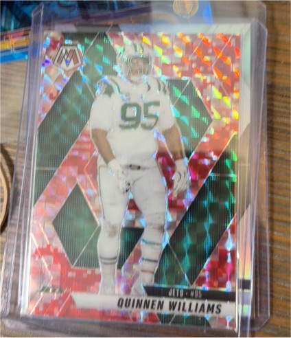 2025 Panini Mosaic #160 Quinnen Williams — front