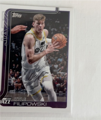 2025-26 Topps Basketball #134 Kyle Filipowski — front