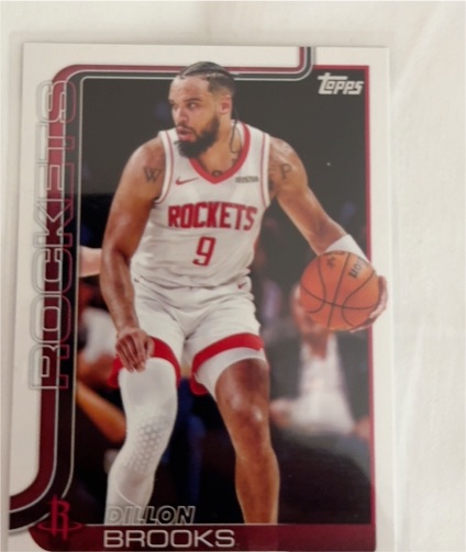 2025-26 Topps #181 Dillon Brooks — front