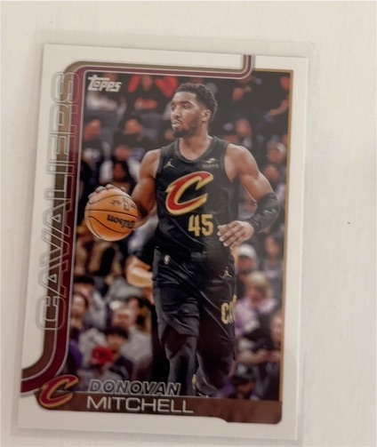 2025-26 Topps #80 Donovan Mitchell — front