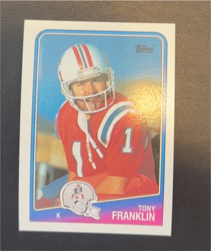 1988 Topps #183 Tony Franklin — front