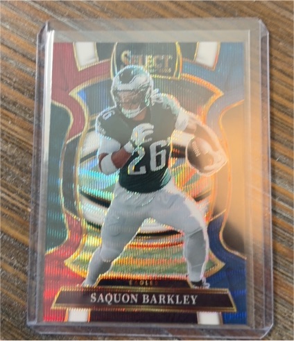 2025 Panini Select #90 Saquon Barkley — front