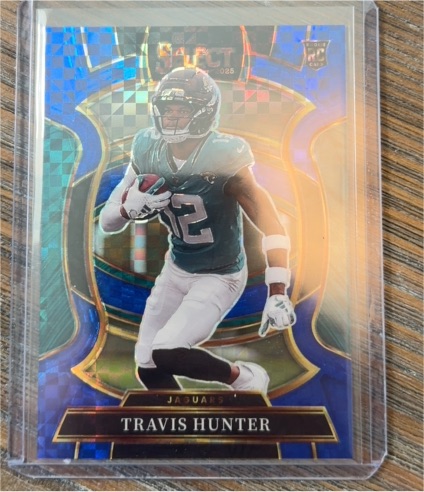 2025 Panini Select #28 Travis Hunter — front
