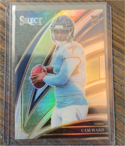 2025 Panini Select #226 Cam Ward Rookie Club Level — front