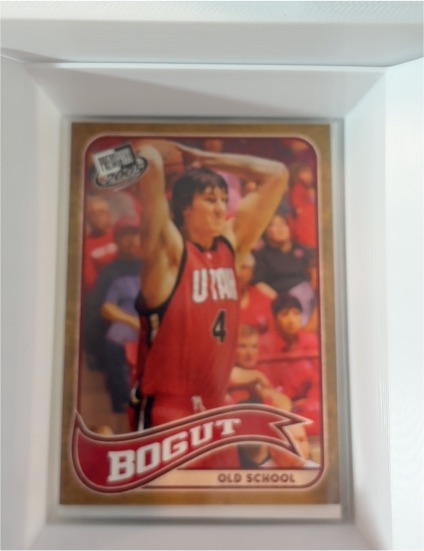 2005 Press Pass Old School #OS1/25 Andrew Bogut — front