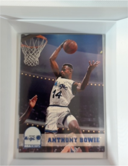 1993-94 NBA Hoops #153 Anthony Bowie — front