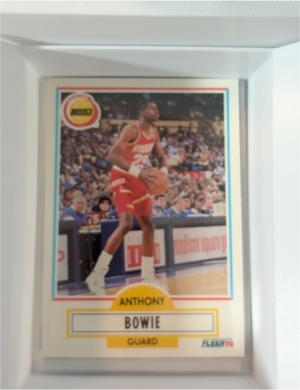 1990-91 Fleer #69 Anthony Bowie — front